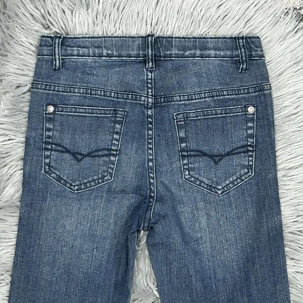 Frenchie Mini Couture Blue Denim Shorts Size 6T NEW ($60)